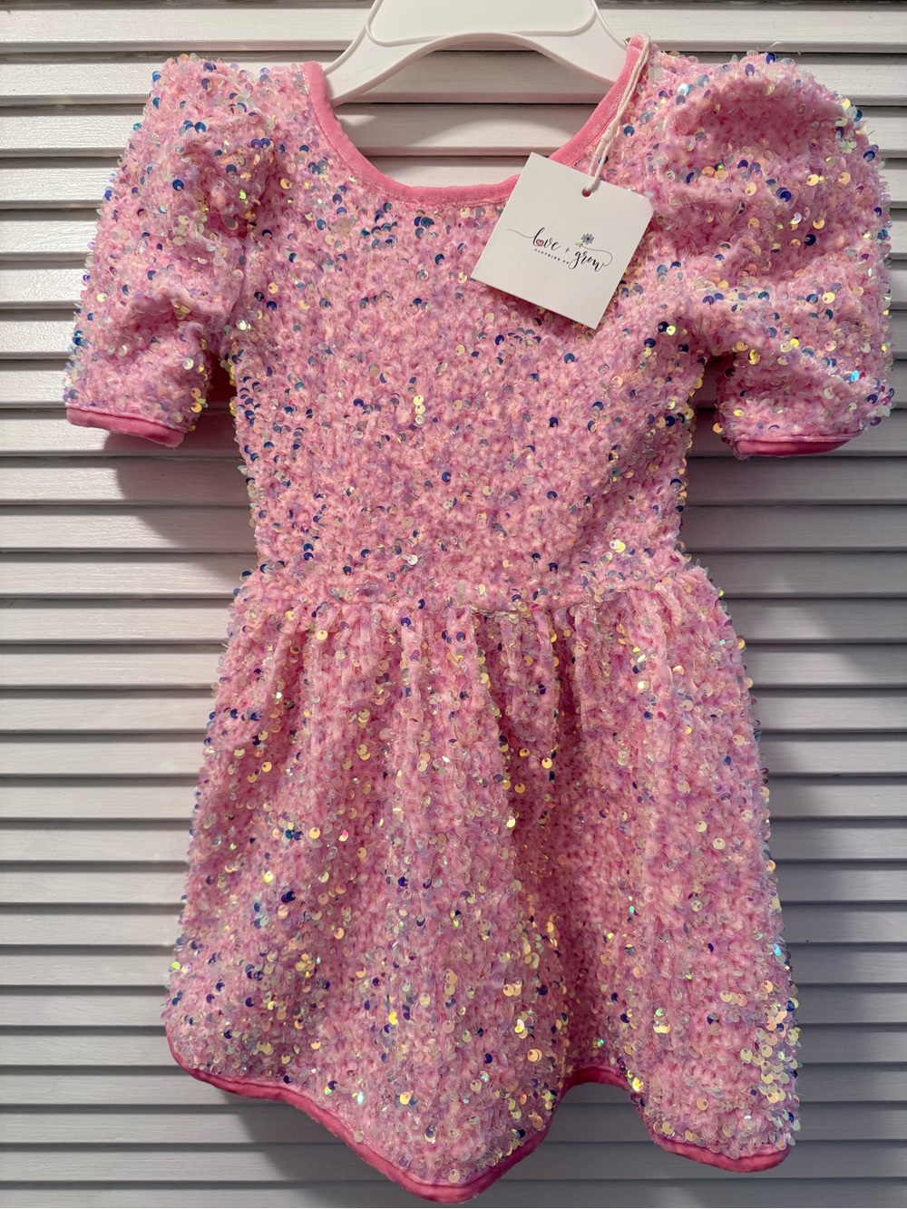 Love & Grow Shine Bright Dress 3T NWT